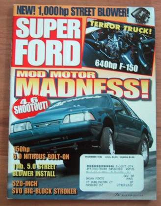 SUPER FORD 1998 DEC - '69 428CJ CONVERTIBLE, NOVI ST